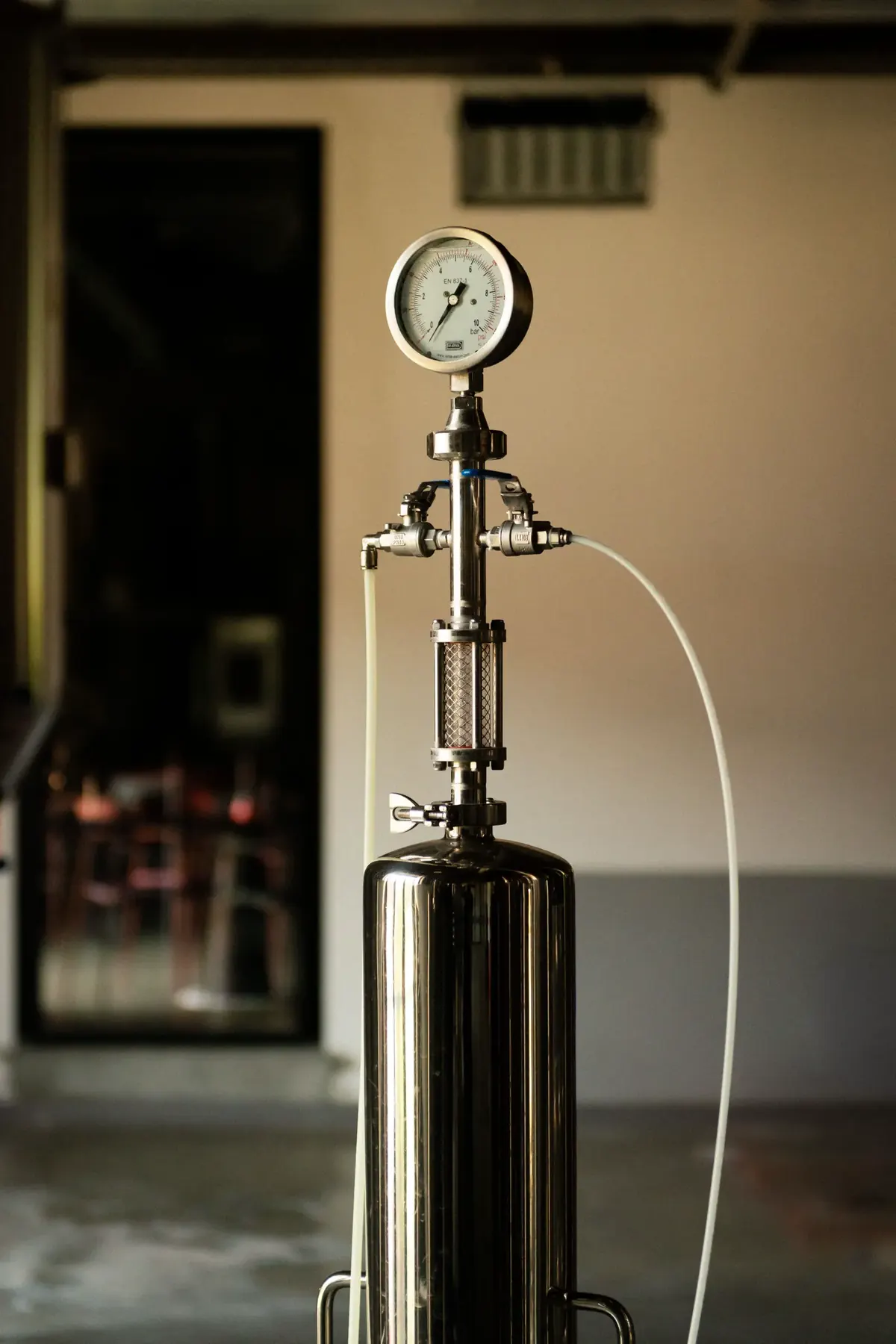 Manometro in sala cottura