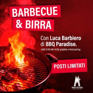 Barbecue & Birra - corso BBQ, grigliata e food pairing